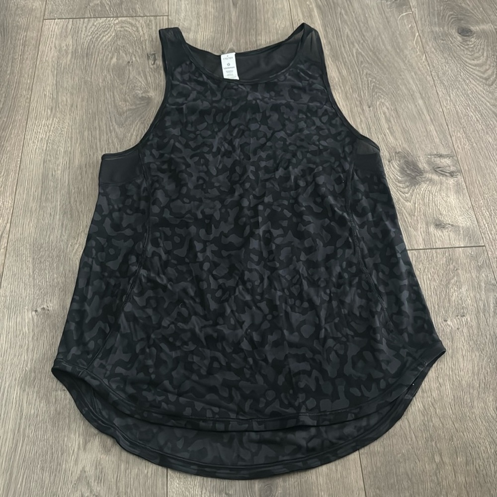 Lululemon Sculpt Tank Top Formation Camo Deep Coal Multi Size 2 Original